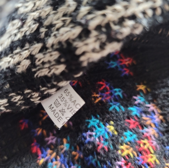 AZ Southwestern Poncho, Size OS - Picture 9 of 11